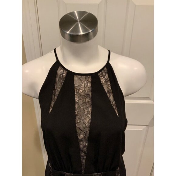 BCBG Max Azria Teena Black Lace Mini Sleeveless Dress, Size 8, NWT! - Picture 2 of 7
